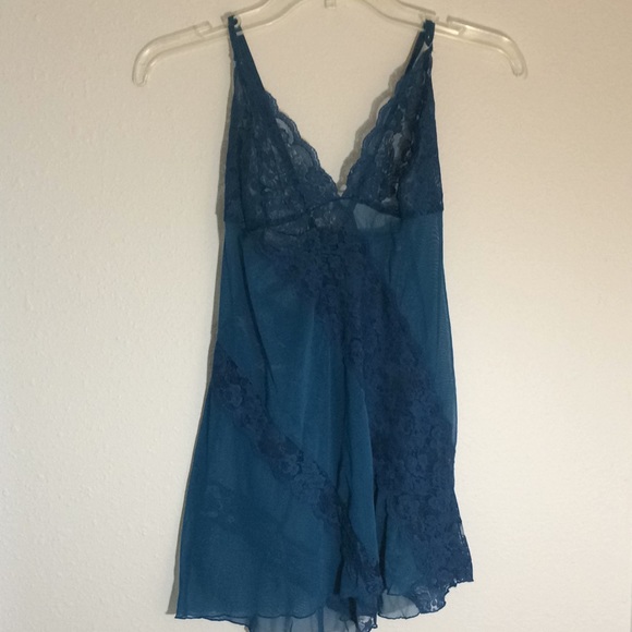 Frederick's of Hollywood Other - Fredricks of Hollywood Blue lingerie top